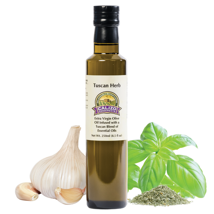 Extra Virgin Olive Oil infused with Tuscan Herbs