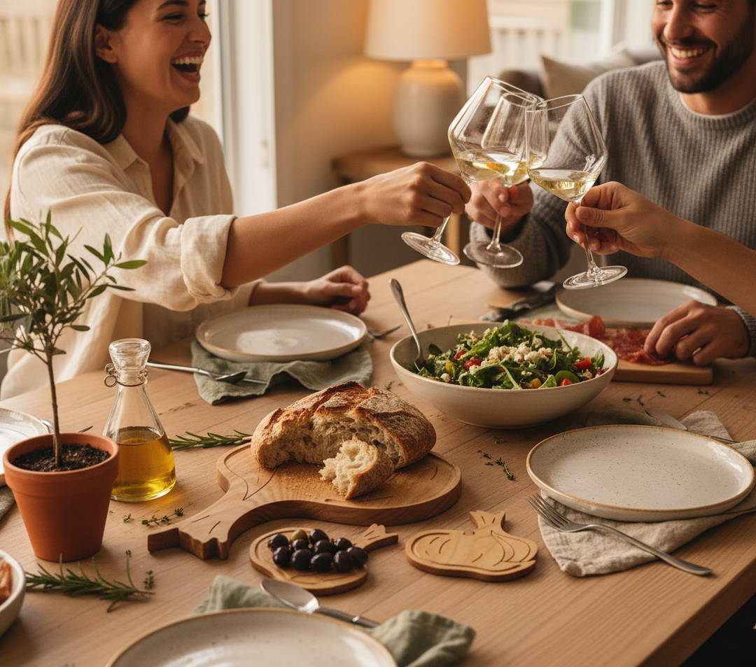 Calizo Garlic Themed Charcuterie Board