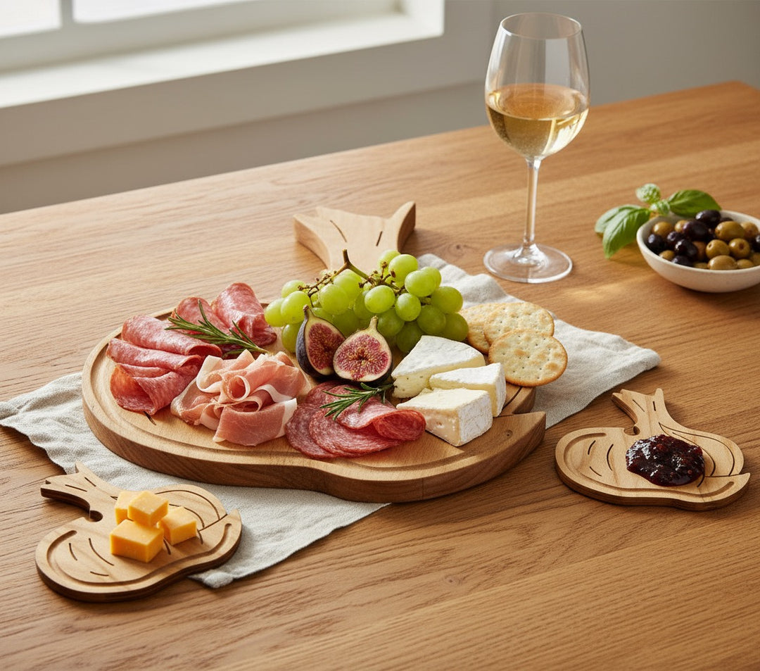 Calizo Garlic Themed Charcuterie Board